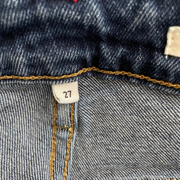 Noend Denim Farrah Kick Flare jeans in Bella Wash - Picture 6 of 10